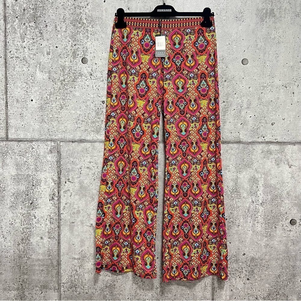 🆕 RELLECIGA Exotic Print Multicolor Beach Pants